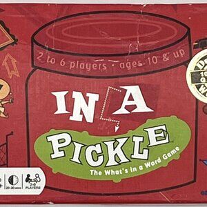 In A Pickle Game 2004‎ Gamewright The What's in a Word Family Game Card